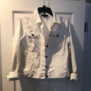 White Denim Jacket